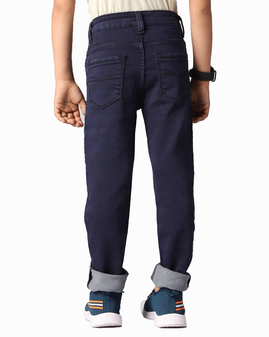 Boys Blue Jeans Target Boys Relaxed Straight Leg Denim Jeans