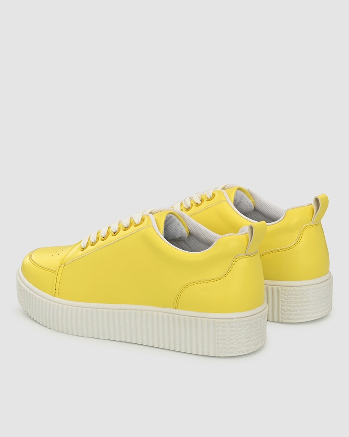 Buy Yellow Sneakers for Women by ADORLY Online | Ajio.com
