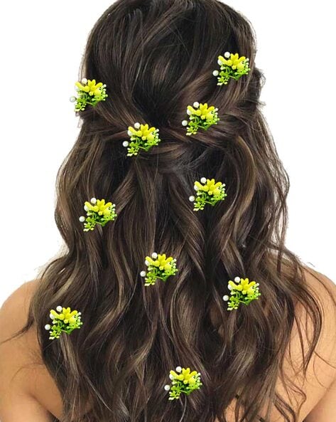 Aggregate 171+ flower hair pins