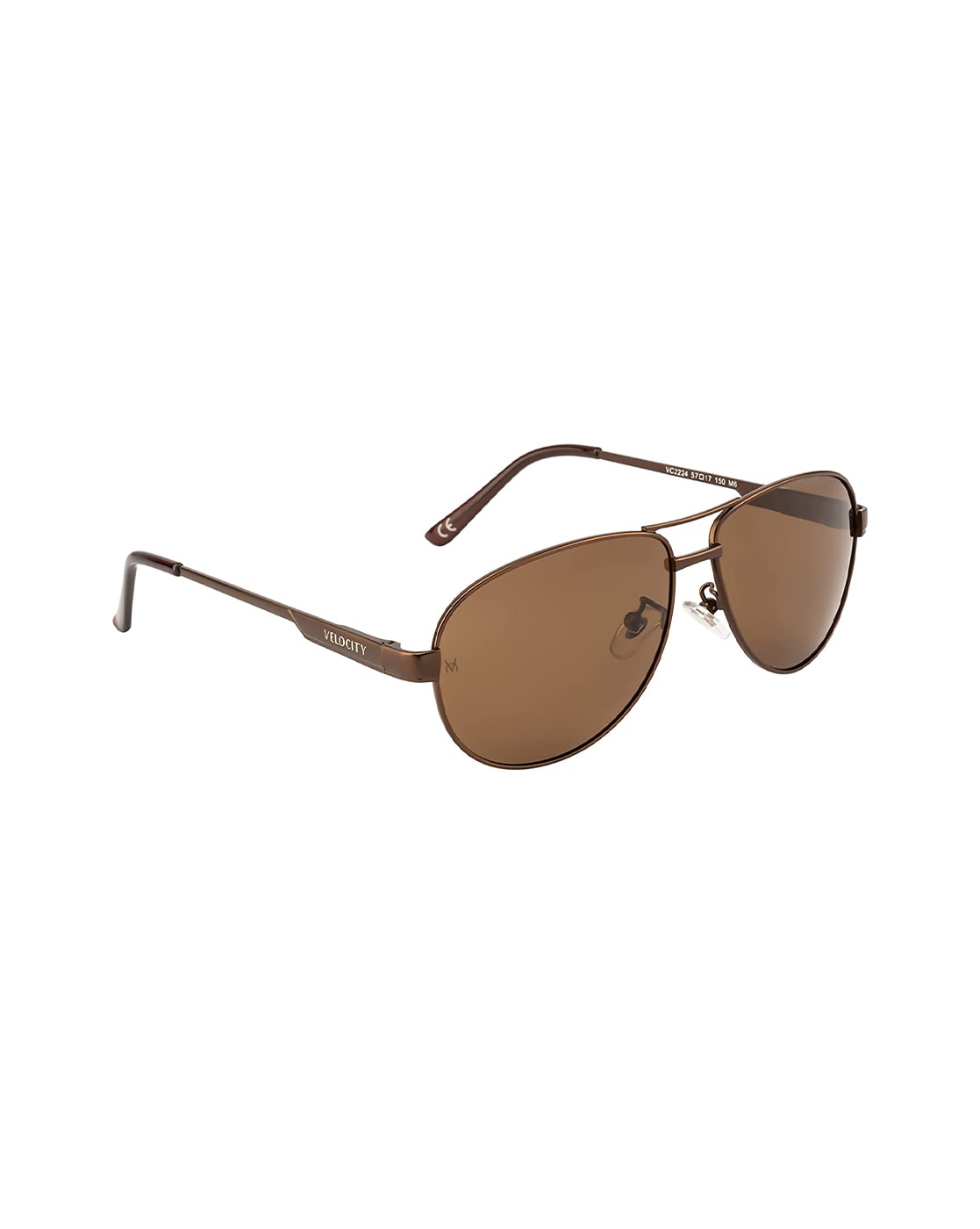 Buy Velocity Polarized Rectangular Brown INJ POL Sunglasses for Men at  Amazon.in