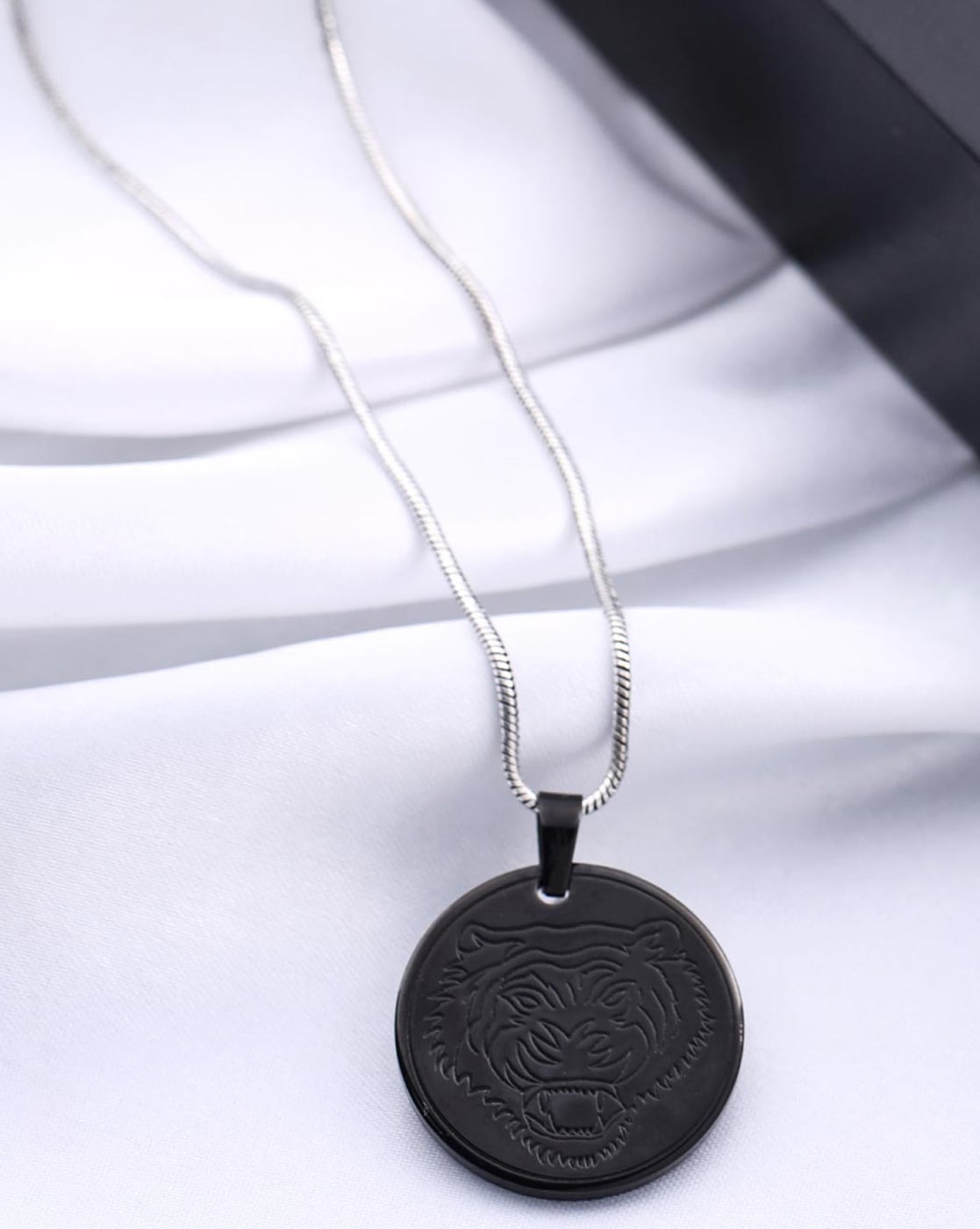 Buy Black Charm Men Necklace @ Best Price 1197