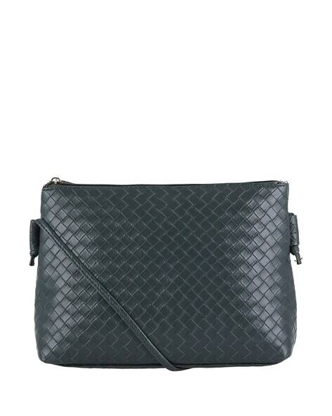 Basket Weave Victory Sling Bag