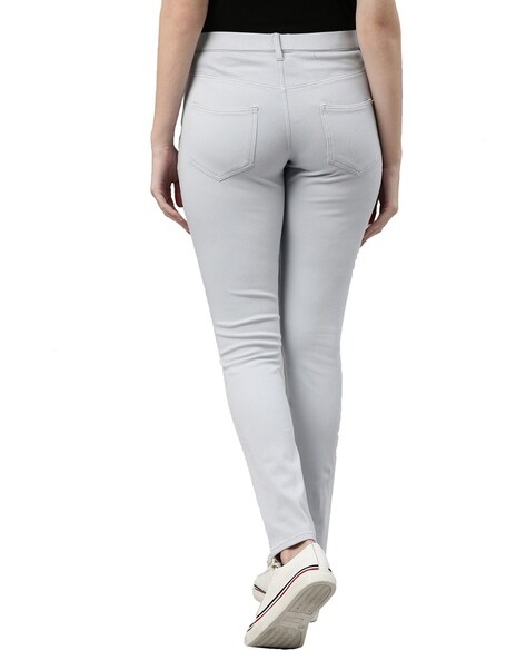 Buy Aqua Jeans & Jeggings for Women by GO COLORS Online