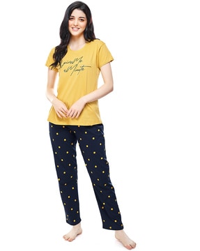 Women's shirt discount and trouser pyjamas