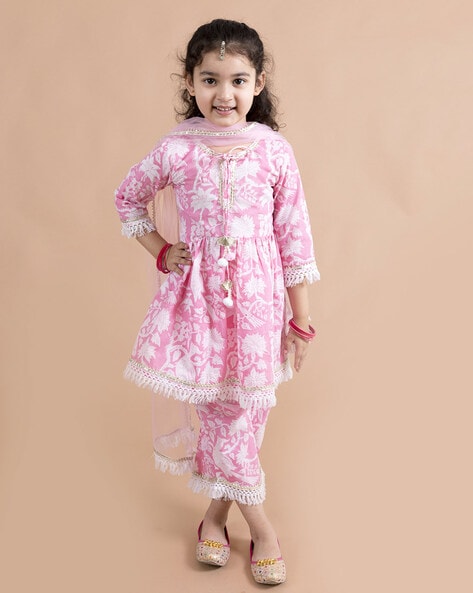 Buy Black A-line Dress for 3-4 Year Girls Online from Indian Luxury  Designers 2024