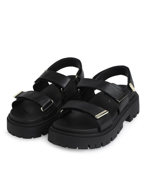 Buy Grey Flat Sandals for Women by ELLE Online | Ajio.com-sgquangbinhtourist.com.vn