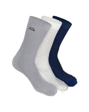 heelium Pack of 3 Mid-Calf Length Socks-picture-29