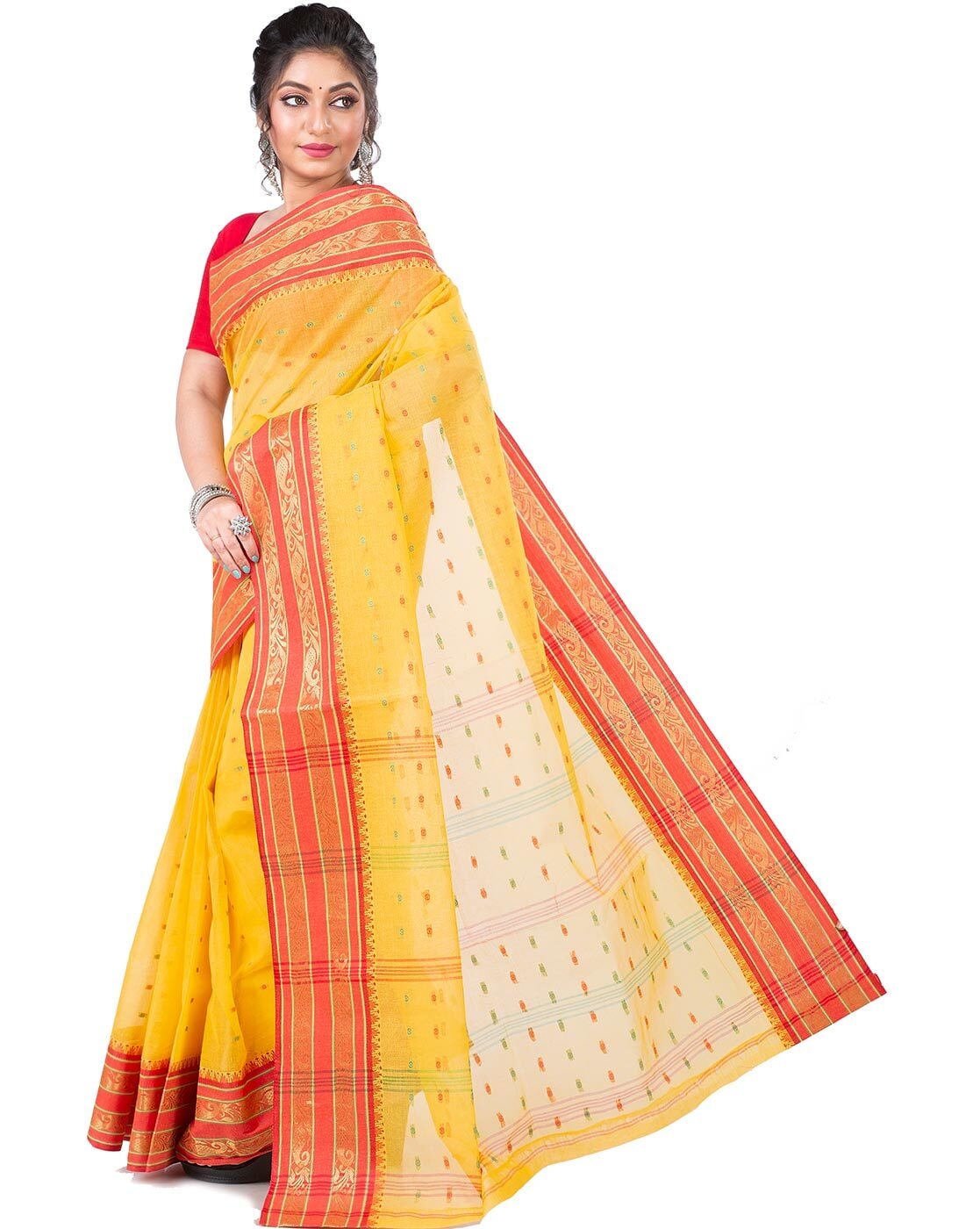 Bengali Tant Sarees - Noble House Creations