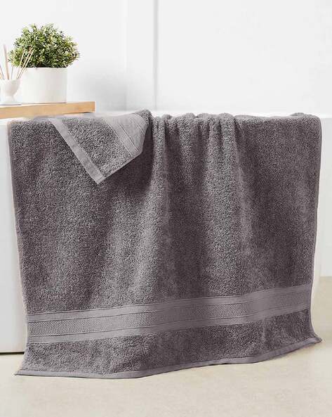 Buy Black Towels & Bath Robes for Home & Kitchen by TRIDENT Online