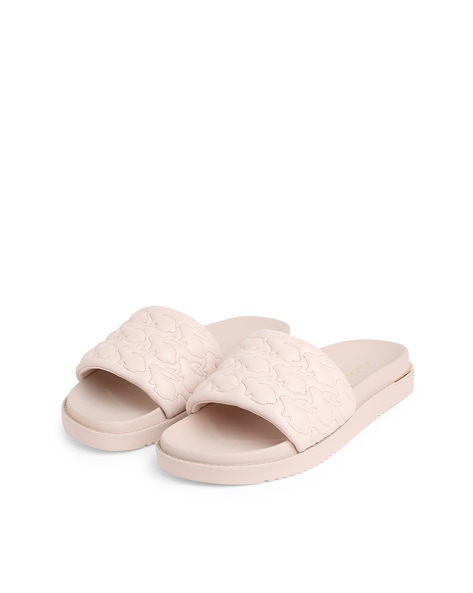 Gucci hot sale pink sliders