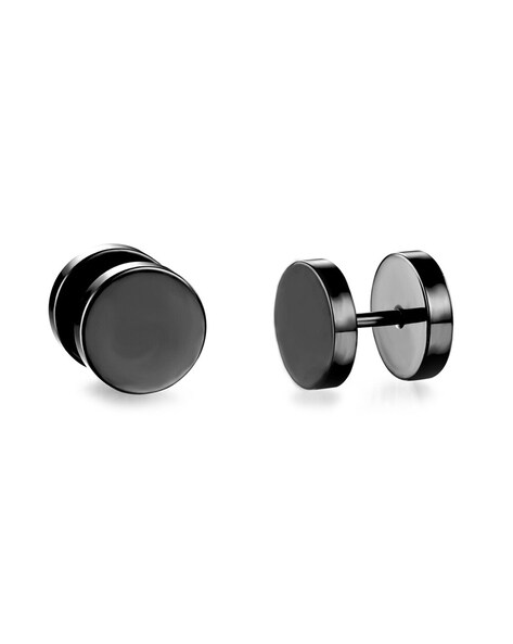 Amazon.com: Forbidden Body Jewelry Ear Gauges, Solid Double Flared Saddle Plug  Black Acrylic Earrings 5/8 Inch 16mm (Sold as a Pair) : Clothing, Shoes &  Jewelry