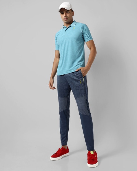 Buy Blue Track Pants for Men by Campus Sutra Online