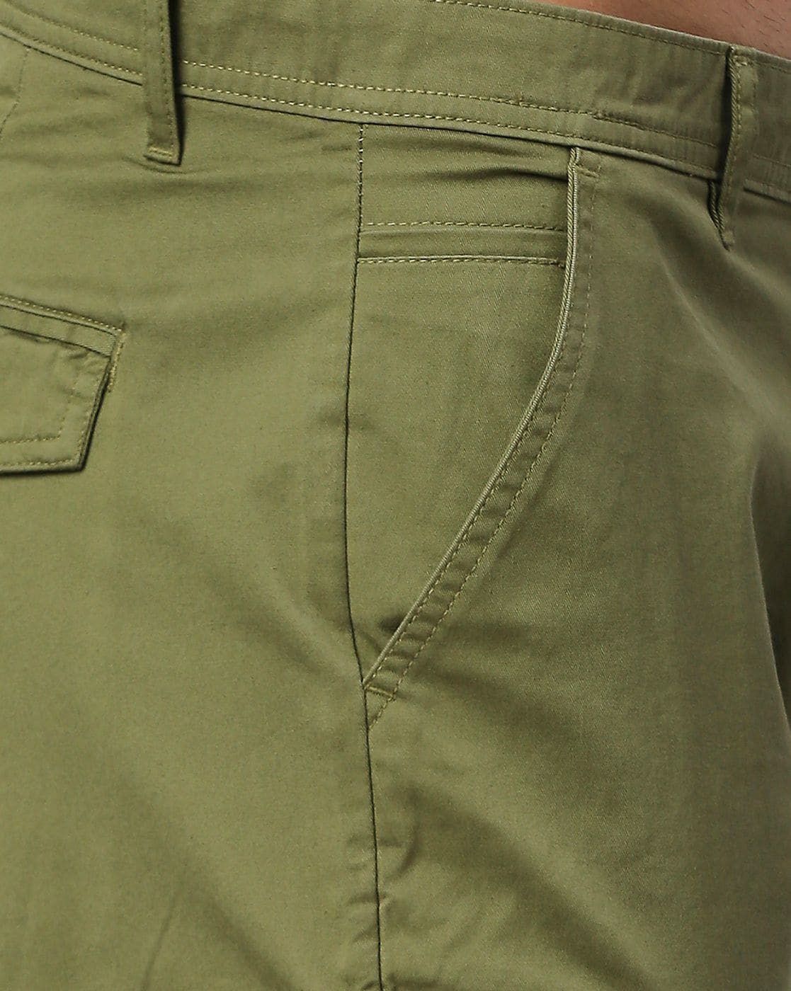 Buy Green Trousers & Pants for Men by THOMAS SCOTT Online | Ajio.com