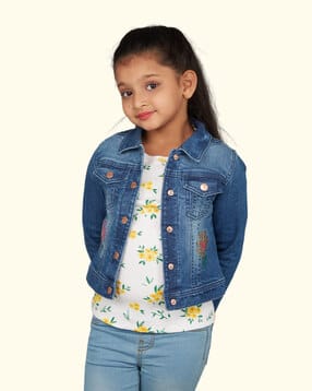 zalio Embellished Jacket with Flap Pockets-picture-29