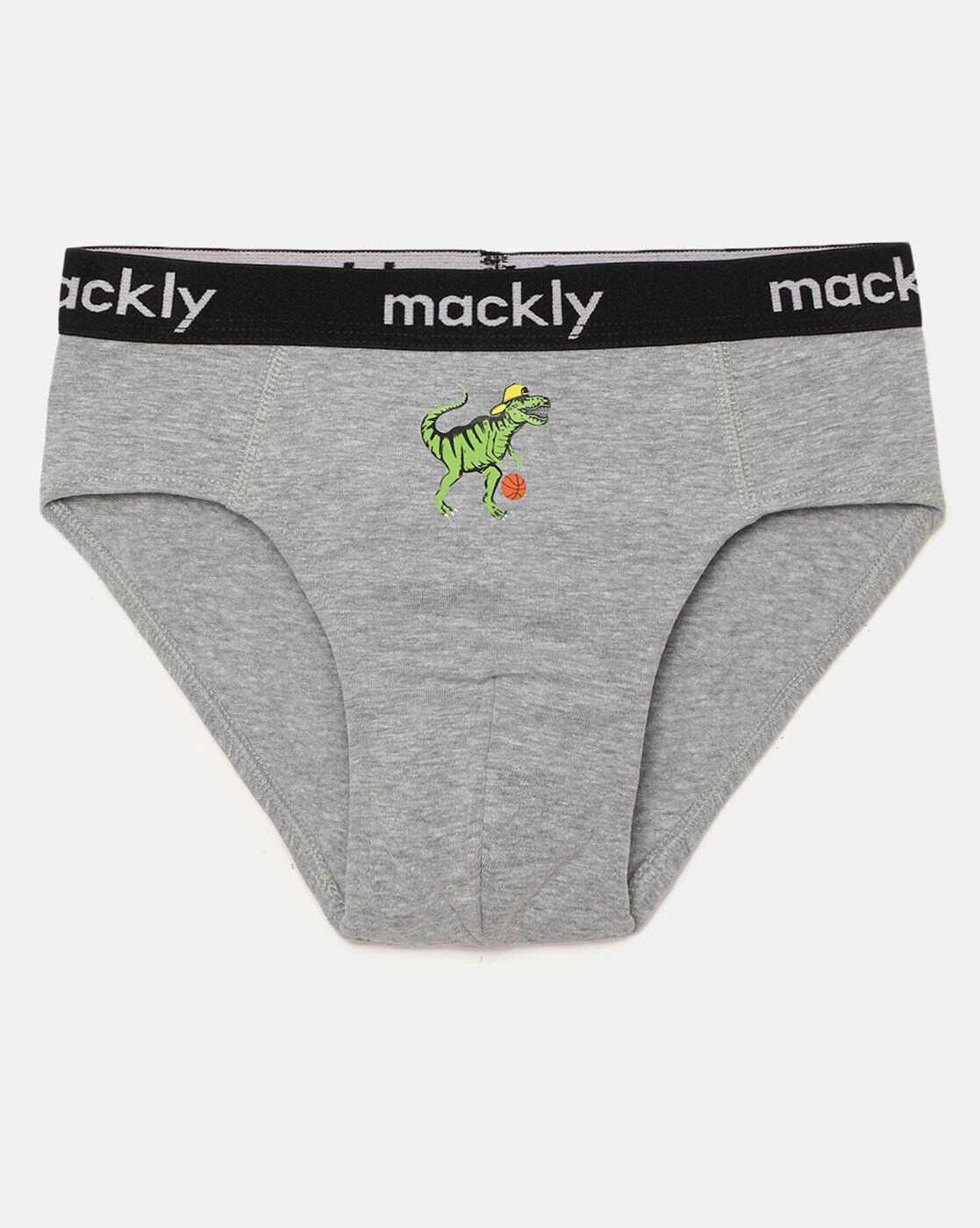 Buy Mackly Multi-Color Printed Girls Briefs (Pack of 3) online