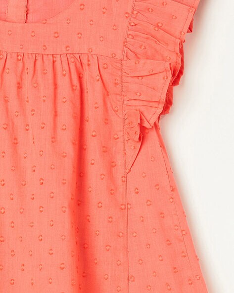 Juniors coral dress best sale