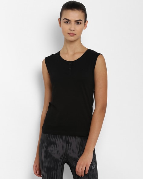 Buy Black Tshirts for Women by Ap'pulse Online