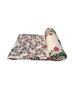 trance home linen 180 GSM Floral Print Cotton Double-Size Dohar-picture-26