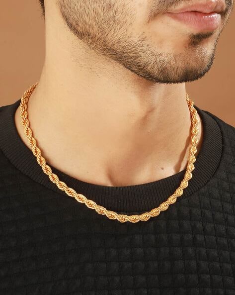 Zoë Chicco 14k Gold Medium Rope Chain Necklace – ZOË CHICCO
