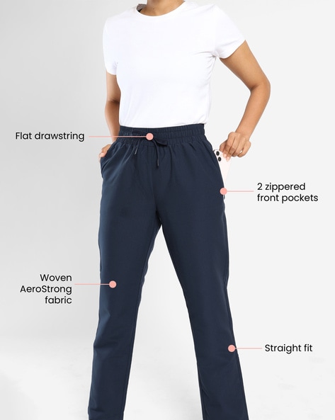 Buy Navy Blue Track Pants for Women by BLISSCLUB Online