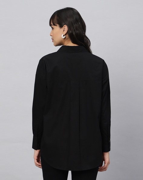 Buy Black Shirts for Women by OUI Online