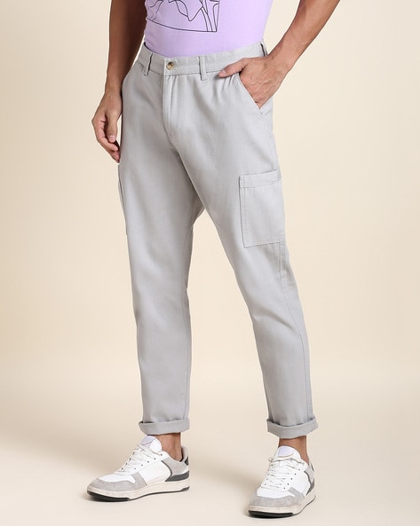 Buy Grey Trousers & Pants for Men by DENNISLINGO PREMIUM ATTIRE Online