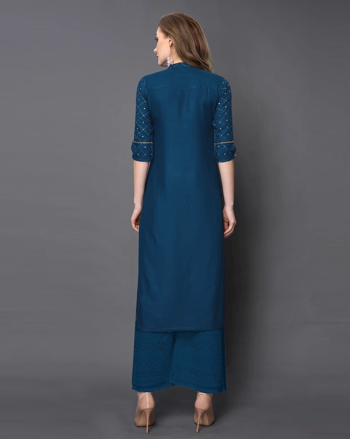 Buy Teal Kurtis & Tunics for Women by ESTELA Online