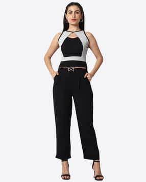 14 fab Colourblock Cut-Out Top with Pants-picture-15