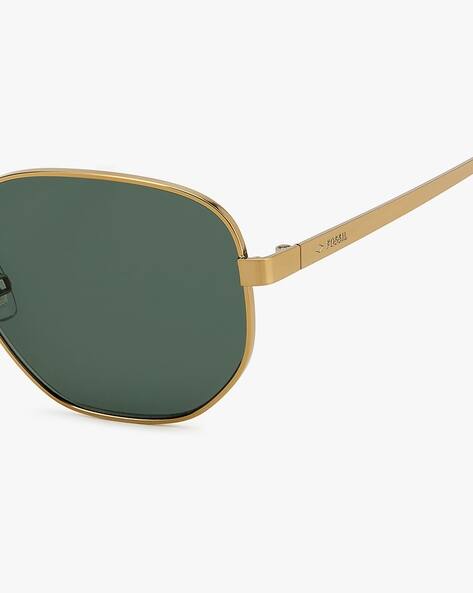 Men UV-Protected Oval Sunglasses-206388