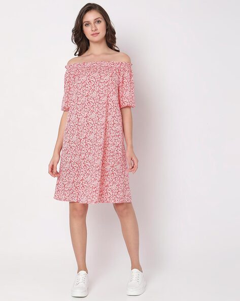 Vero moda outlet off shoulder dress