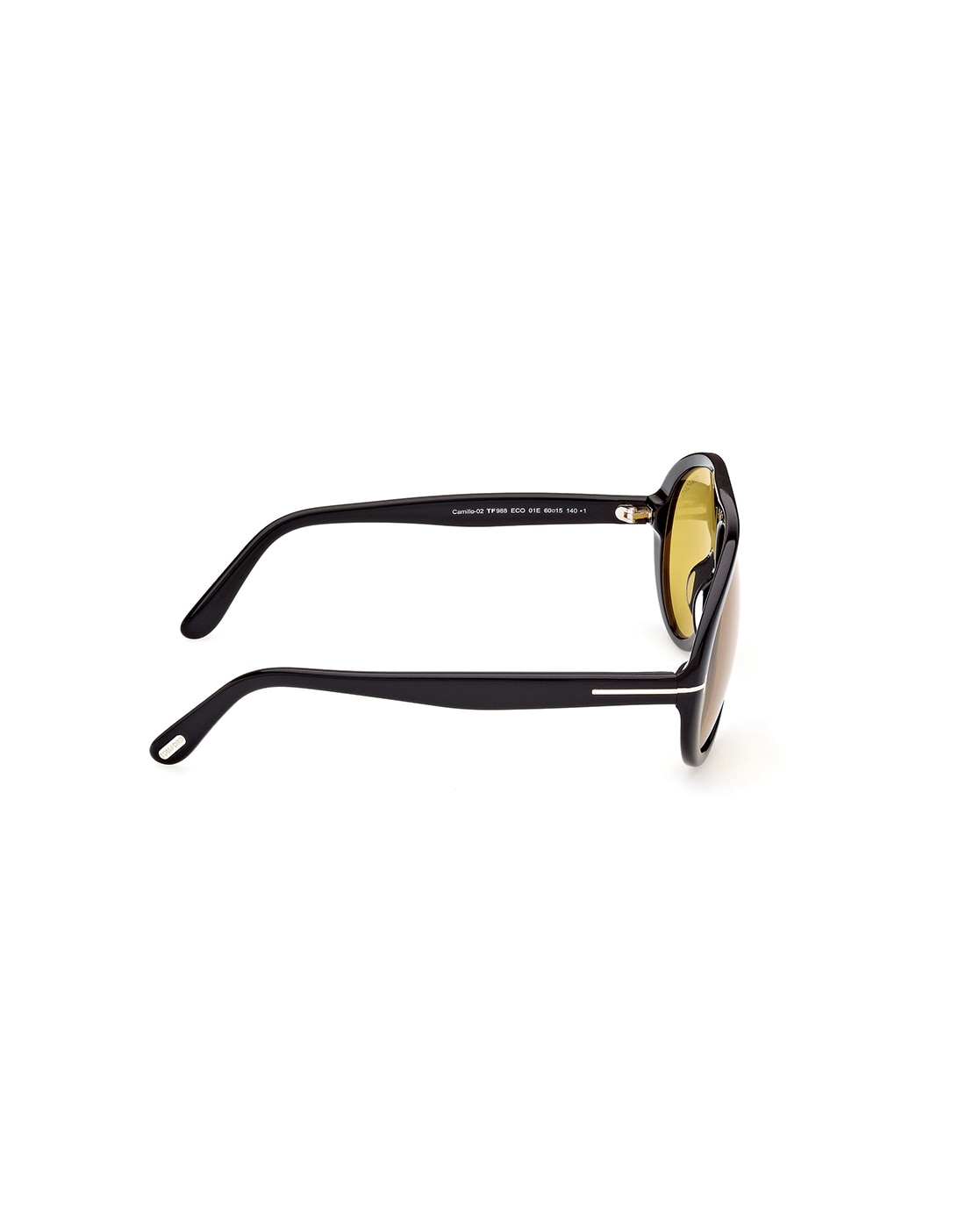Sunglasses Tom Ford Yellow in Metal - 26107886