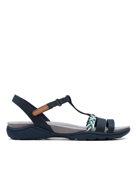 Buy Navy Sandals for Women CLARKS | Ajio.com