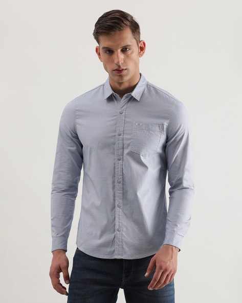 lee slim fit shirt