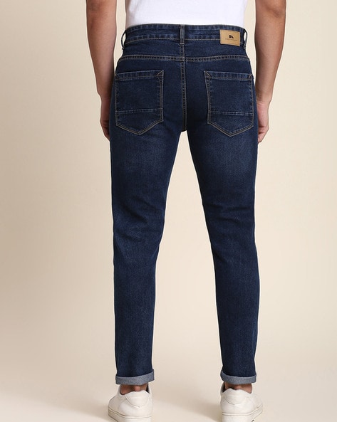 Buy Denim Blue Jeans for Men by DENNISLINGO PREMIUM ATTIRE Online