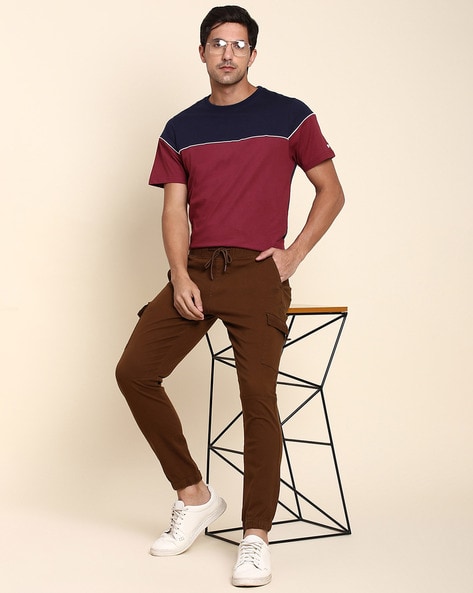 Buy Brown Trousers & Pants for Men by DENNISLINGO PREMIUM ATTIRE Online