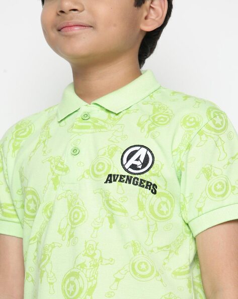 Buy Green Tshirts for Boys by LI L TOMATOES Online Ajio