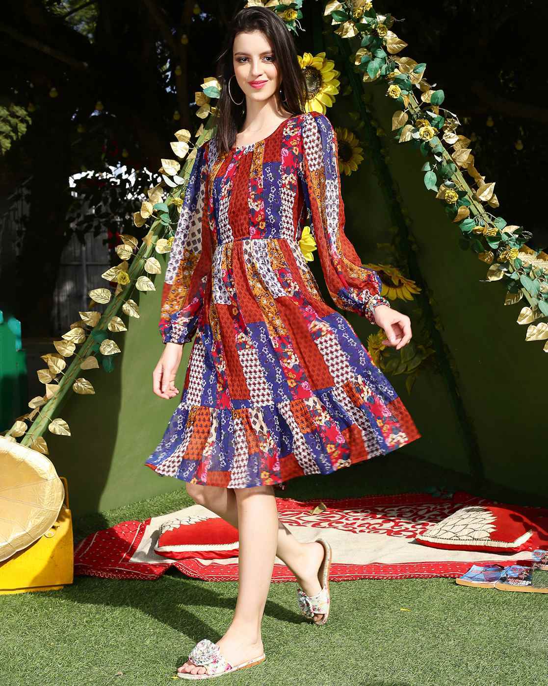 Latest lawn frock design on sale 2019