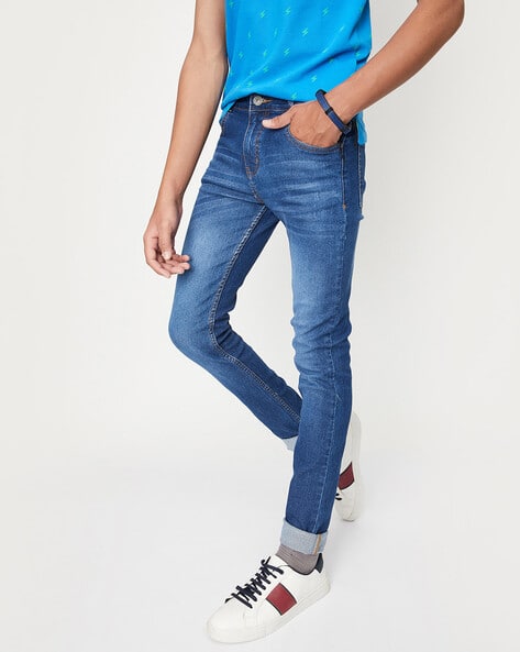 Slim Fit Jeans with 5-Pocket Styling