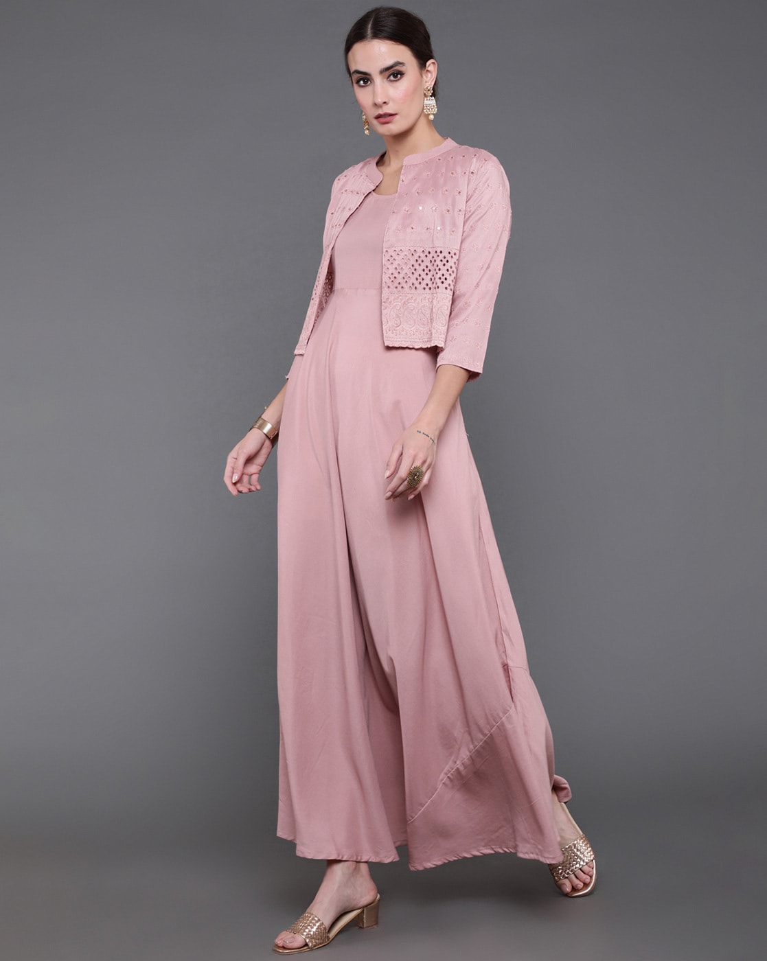 Buy Pink Dresses & Gowns for Women by WARTHY ENT Online | Ajio.com