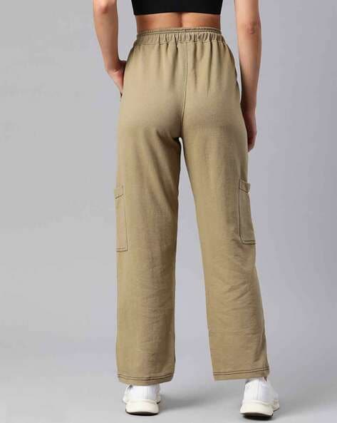 Buy Beige Track Pants for Women by LAABHA Online
