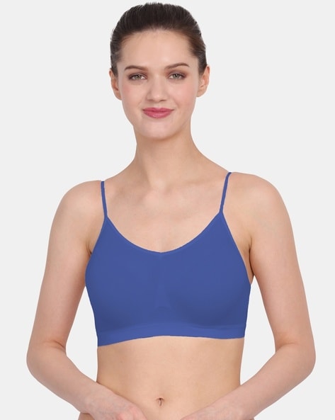 6 Colours Lycra Cotton Ladies Bra, For Inner Wear, Plain at Rs 47