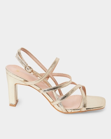 Strappy Stiletto Sandals