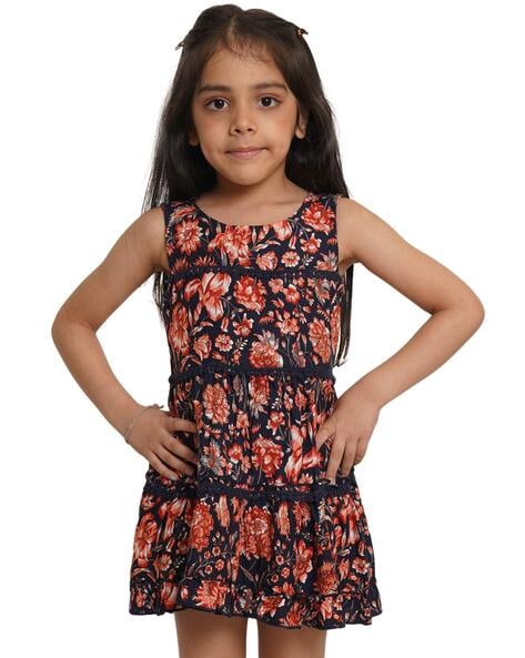 Girl Dress | 8-9 Years Girl Printed Dress | 9-10 Years Girl Casual Dress |  10-1 Years Girl Partywear Dress | 11-12 Years Girl Long Dress | 12-13 Years  Girl Fit & Flare Dress | Girl Dress | Girl Sleeveless Dress