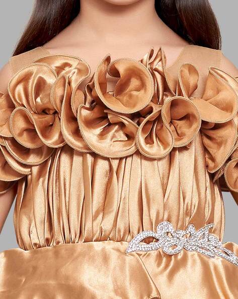 Burgundy  Gold Vintage Princess Ball Gowns Sparkly Long Prom Dresses   Viniodress