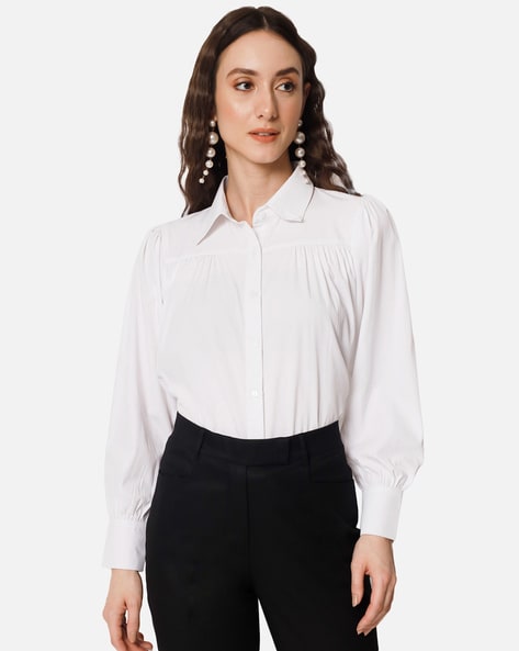Buy White Shirts for Women by All Ways You Online
