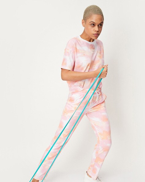 Buy Coral Track Pants for Women by MAX Online Ajio