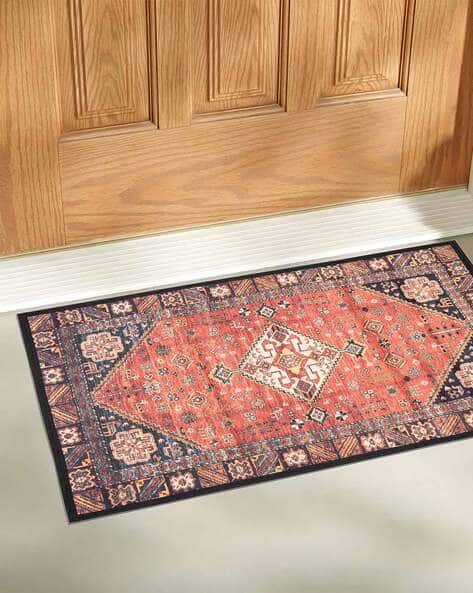 AAZEEM Geometric Print Lightweight Washable Rug Runner 26" x 36"