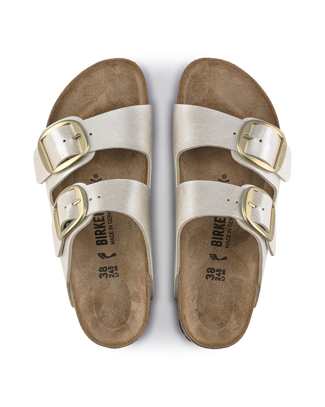 White best sale pearl birkenstocks