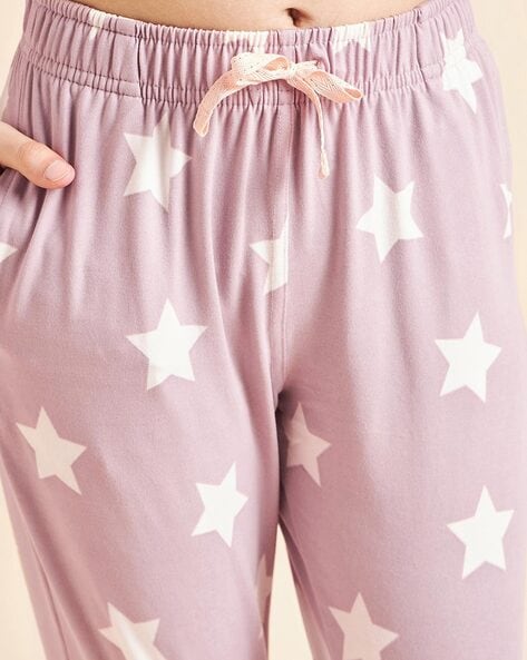 Pink 2025 star pyjamas