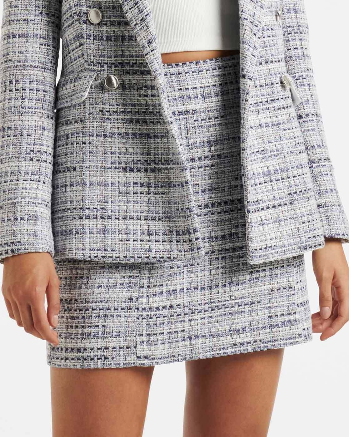 Tweed skirt 2025 forever new